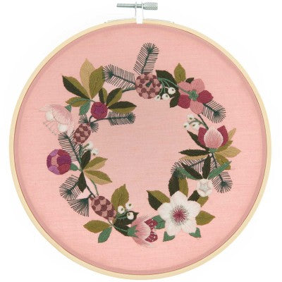 Rico Design Christmas Roses Embroidery Kit (Universal Yarn)