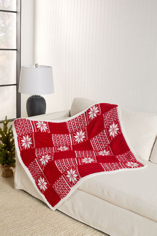 Traditions Blanket : Home for the Holidays 2024 Kit (Universal Yarn)