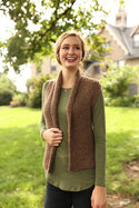 3285 Vest (Plymouth Yarn)