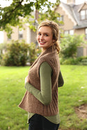 3285 Vest (Plymouth Yarn)