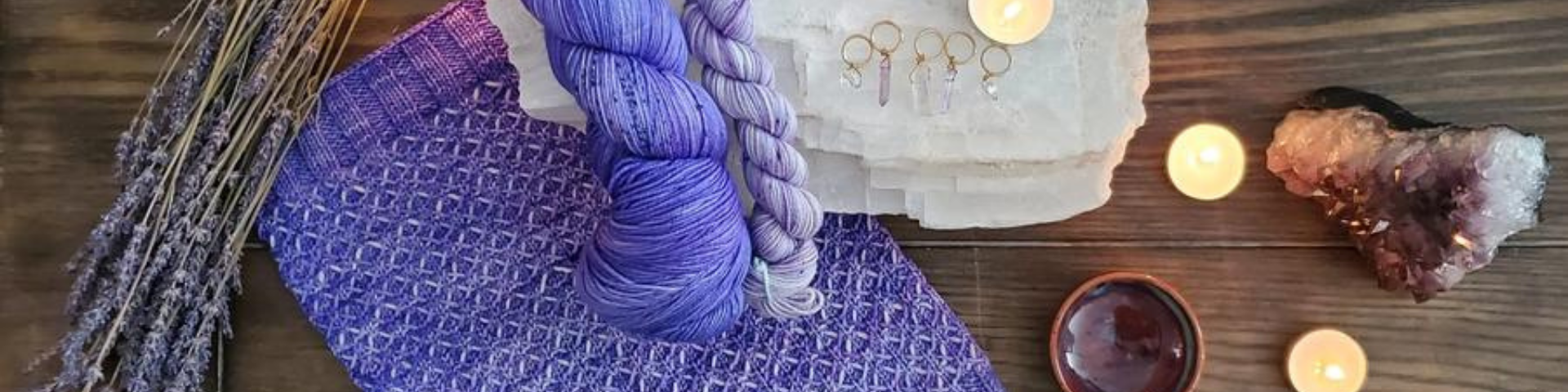 Pompon violet metal – Twirling Boutique