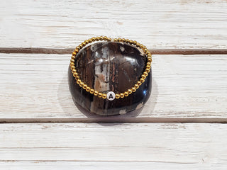 Buy golden-a-bracelet Jewelry by Abby