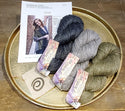 3333 Striped Shawl & Scarf Kit (Plymouth Yarn)