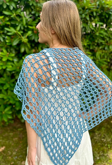 Pompano- Crochet Topper Pattern (Plymouth Yarn)