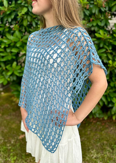 Pompano- Crochet Topper Pattern (Plymouth Yarn)