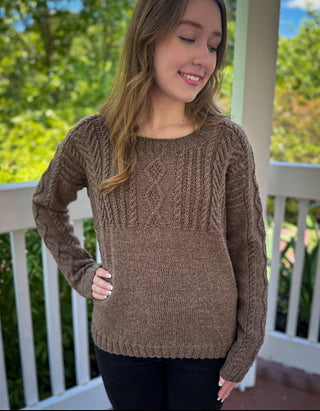 3528 ROAM Pullover (Plymouth Yarn)