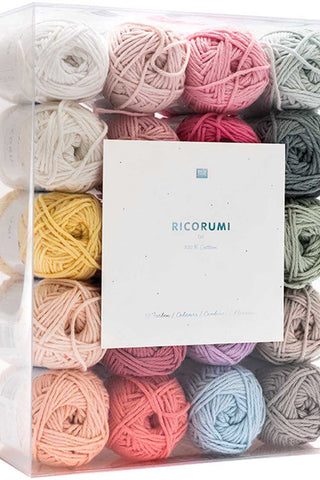 Ricorumi 20 pieces Baby Pastel Colors Kit (Universal Yarns)