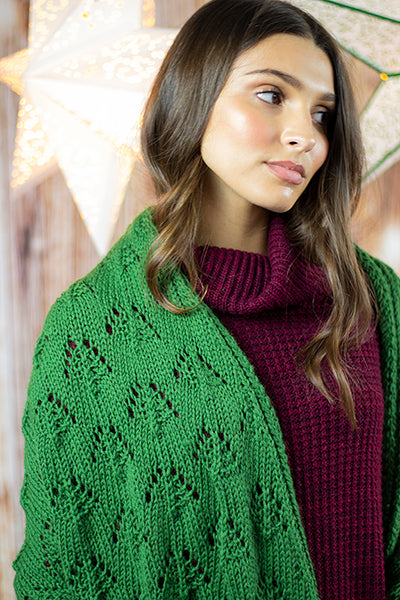 Evergreen Shawl Kit (Universal Yarn)