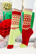 Holiday Elf Socks Kit (Universal Yarn)