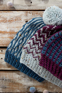 We Three Hats - 12 Days of Winter Collection (Universal Yarn)