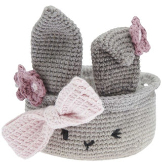 Buy easter-basket-grey-online-only Ricorumi Easter Basket Crochet Kits (Universal Yarns)