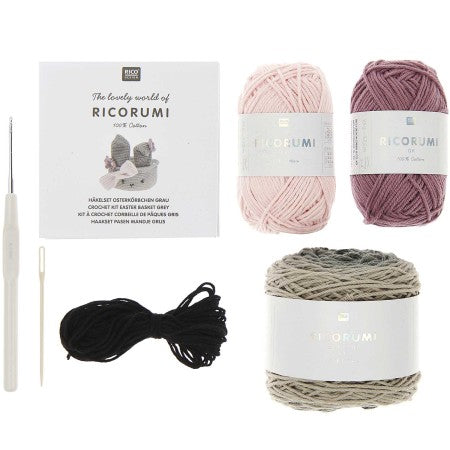 Ricorumi Easter Basket Crochet Kits (Universal Yarns)