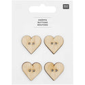 Rico Design Wooden buttons