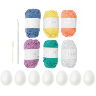 Buy classic-in-store Ricorumi Easter Eggs Crochet Kits (Universal Yarns)