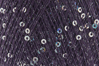 Buy plum-with-silver-sequins-online-only Cotton Gold (Universal Yarn)