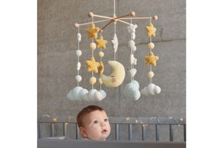 Rico Design Mobile star with balls (Universal Yarn)