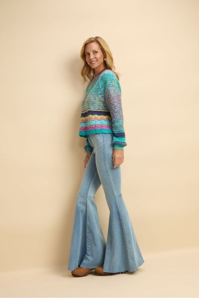 Goa Cardigan - Knitting Pattern and Kit (Universal Yarn)