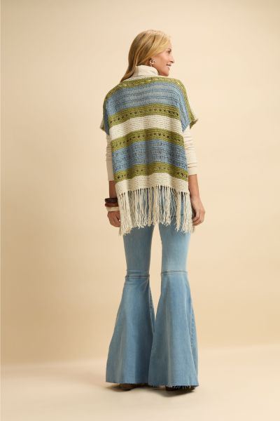 Bali Ruana - Knitting Pattern and Kit (Universal Yarn)