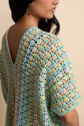 Celeste Poncho - Crochet (Universal Yarn)