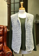 3255 Vest (Plymouth Yarn) Crochet Pattern