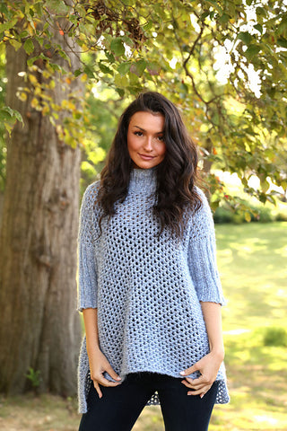 3372 Florentina Pullover (Plymouth Yarn)
