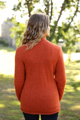3378 Cabled Pullover (Plymouth Yarn)