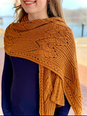 B205 Copper Island Wrap (Plymouth Yarn)