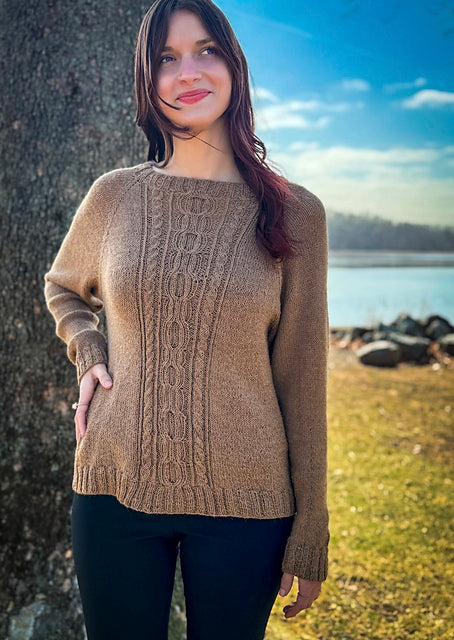 Baby Alpaca Sport Easy Care Adult Pullover Pattern (Plymouth Yarn)