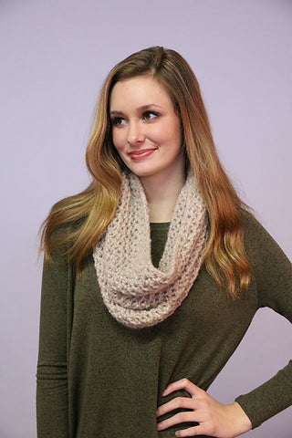 F842 Eyelet Cowl (Plymouth Yarn)