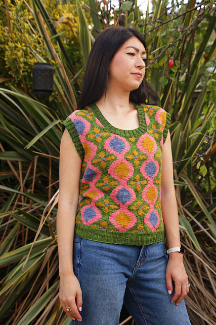 Mita Pullover Vest Knit-a-Long Project Kit Pre-Order