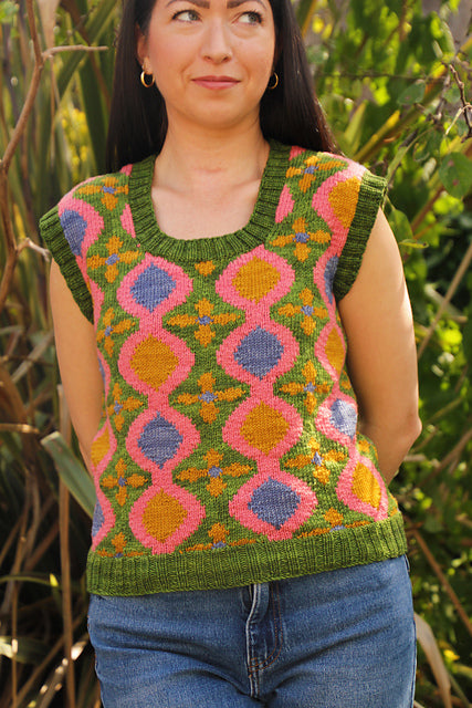 Mita Pullover Vest Knit-a-Long Project Kit Pre-Order