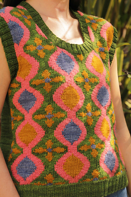 Mita Pullover Vest Knit-a-Long Project Kit Pre-Order
