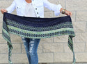 4-ever in Blue Jeans Shawl Kit