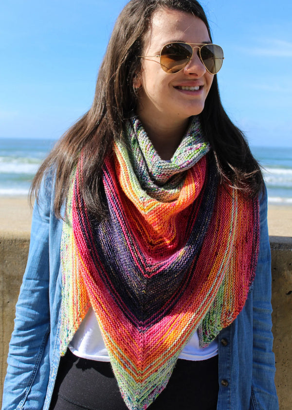 Baja Wrap Shawl Kit (Baah Yarn)