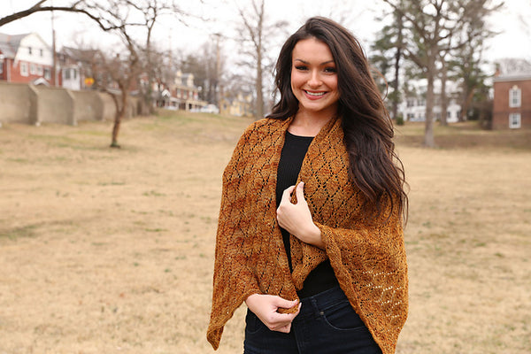 3390 Harvest Shawl (Plymouth Yarn)