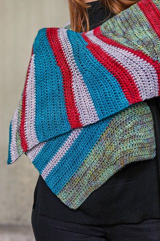 Tentacles Wrap - Crochet Pattern (Malabrigo)