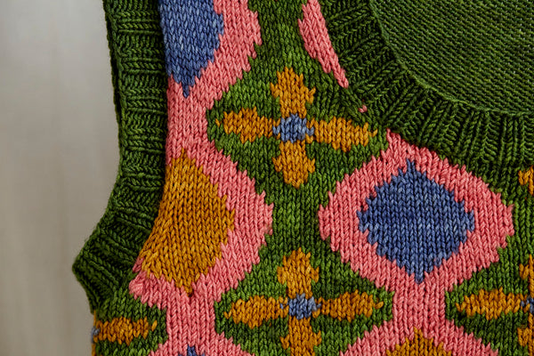 Mita Pullover Vest Knit-a-Long Project Kit Pre-Order