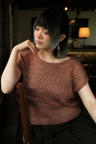 New Terrain Tee Knitting Class: Seamless Top-Down Tee