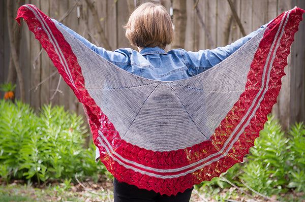 M126 Otherwhiles Shawl (Plymouth Yarn)
