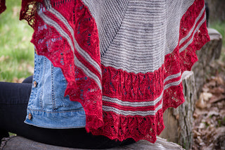 M126 Otherwhiles Shawl (Plymouth Yarn)