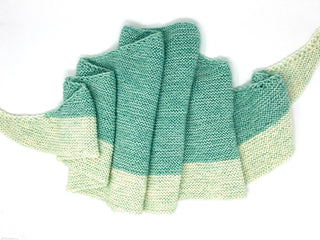 Buy mint-only-only Plushy Crescent Shawl Kit (Baah Yarn)