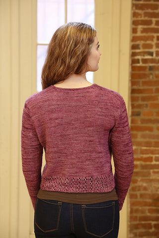 3400 Yakima Eyelet Rib Cardigan (Plymouth Yarn)
