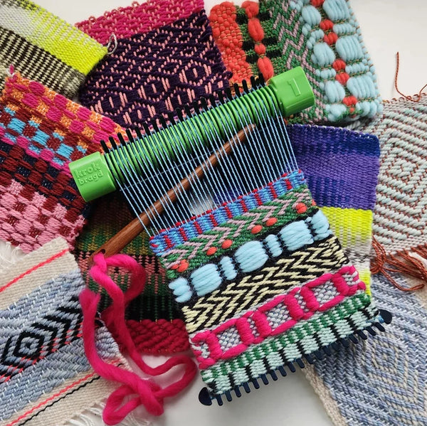 The boomloom MONK'S BELT pattern bar