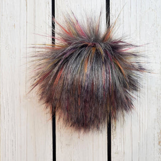 Buy borealis Handmade Faux Fur Pom Poms (No Hooks Given)