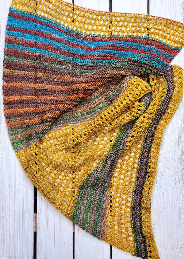 A Measure of Calm (2022 Yarn Crawl Kit and Pattern)