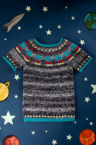 Buy blast-off Knit and Crochet Patterns for: Cotton Supreme DK (Universal Yarn)