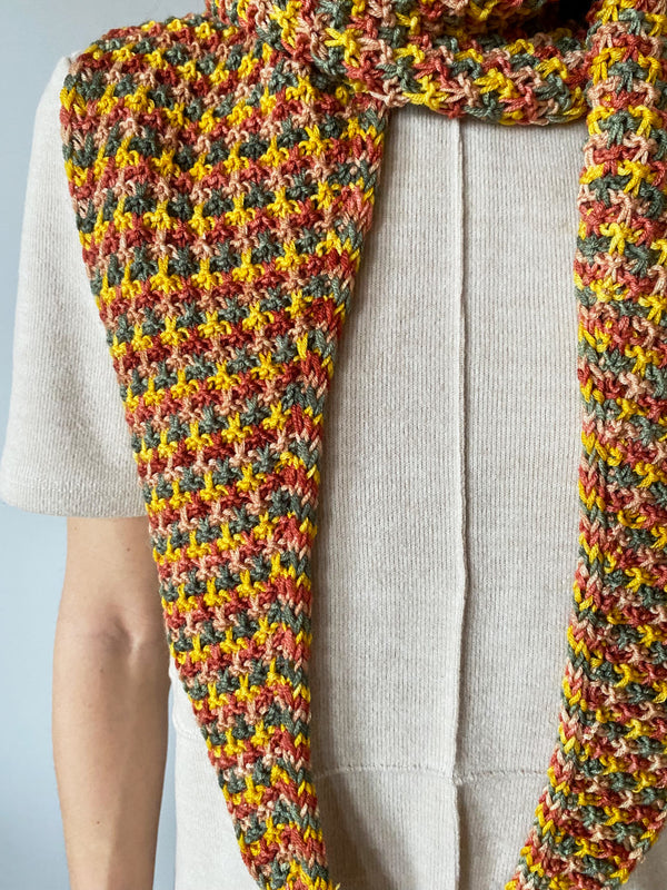 Medley & Montaj Scarves Knit and Crochet Kits (Urth Yarns)