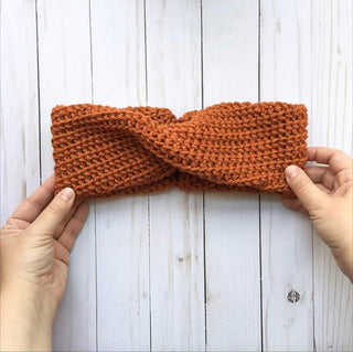 Twisty Ribbed Head Wrap (Queenie Crochet)
