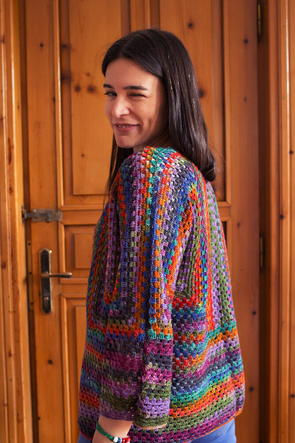 Squared Up Jacket Crochet Kit (Urth Yarns) Online Only