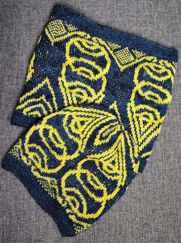 Wigaya Beanie and Cowl colors (Kitty Pride Fibers)